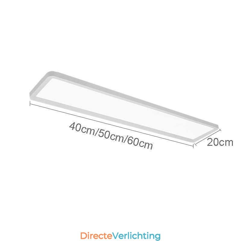 Paneel Flush Mount Nordic Super Dunne Rechthoekige Plafondlamp Thuisverlichting Licht
