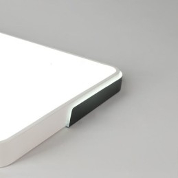 Moderne eenvoudige plafondlamp met ronde inbouwmontage