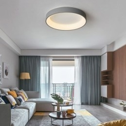 Moderne ronde plafondlamp met energiebesparende lamp