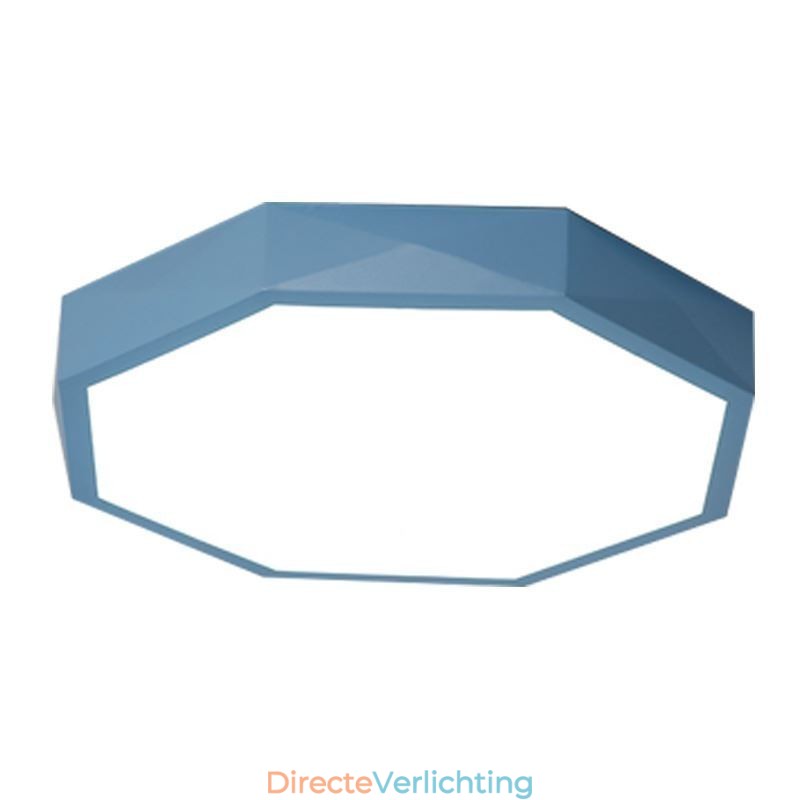 Moderne plafondlamp met speciaal zeshoekig design, ultradunne lamp