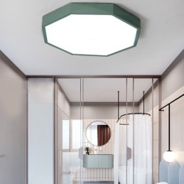 Moderne plafondlamp met speciaal zeshoekig design, ultradunne lamp