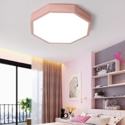 Moderne plafondlamp met speciaal zeshoekig design, ultradunne lamp
