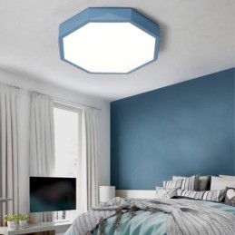 Moderne plafondlamp met speciaal zeshoekig design, ultradunne lamp