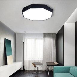 Moderne plafondlamp met speciaal achthoekig design, ultradunne lamp