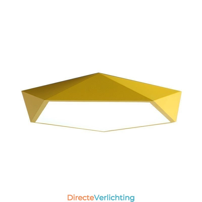 Moderne plafondlamp met diamantdesign, ultradunne verlichting voor thuis