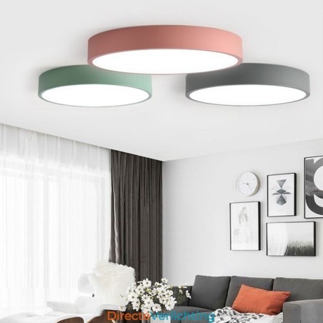 Moderne ronde plafondlamp met inbouw, ultradunne verlichting voor thuis Moderne ronde plafondlamp met inbouw, ultradunne verlichting voor thuis