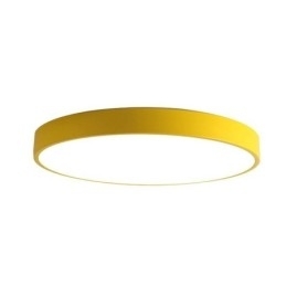 Moderne ronde plafondlamp met inbouw, ultradunne verlichting voor thuis