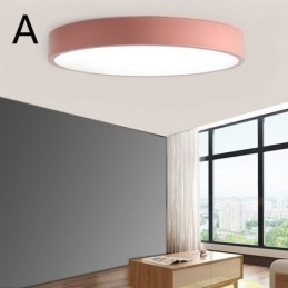 Moderne, inbouwbare, ultradunne plafondlamp met ronde lamp