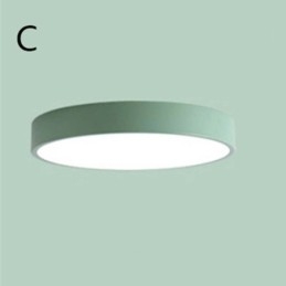 Moderne, inbouwbare, ultradunne plafondlamp met ronde lamp