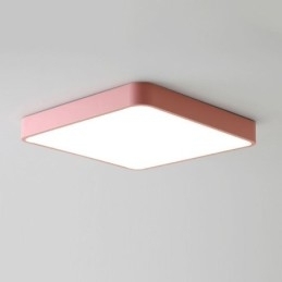 Simlpe Flush Mount Dunne Vierkante Licht Energiebesparende Plafondlamp