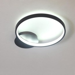 Scandinavische stijl plafondlamp in ronde vorm