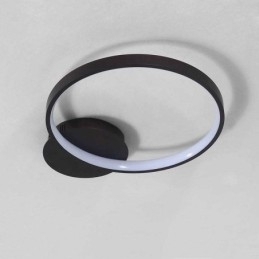 Scandinavische stijl plafondlamp in ronde vorm