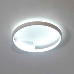 Scandinavische stijl plafondlamp in ronde vorm