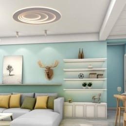 Moderne inbouw waterdruppel terras plafondlamp zijverlichting