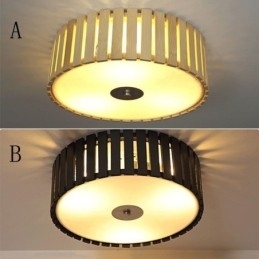 Grote bamboe plafondlamp met Chinese creatieve montage, kinderverlichting