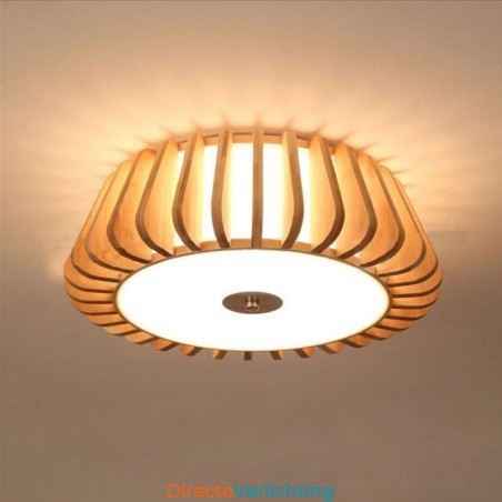 Nordic ronde plafondverlichting met creatieve bamboe Nordic ronde plafondverlichting met creatieve bamboe