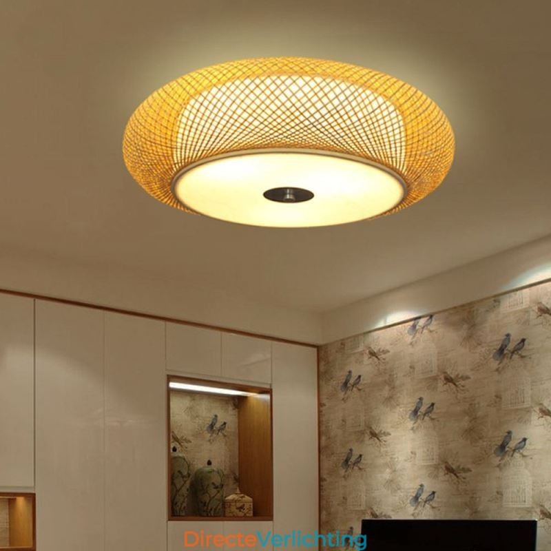 Moderne bamboe plafondverlichting in Chinese stijl