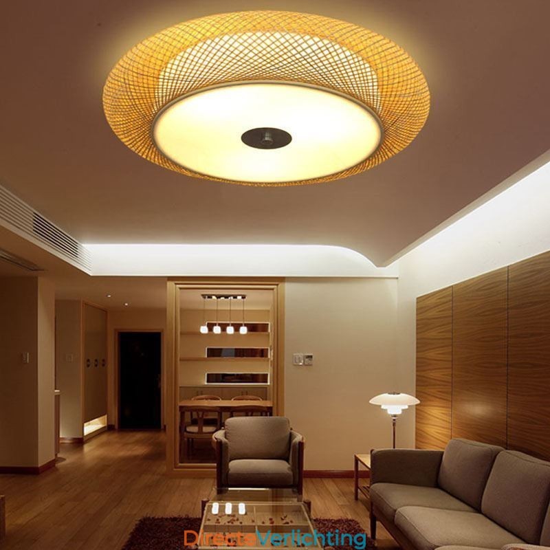 Moderne bamboe plafondverlichting in Chinese stijl