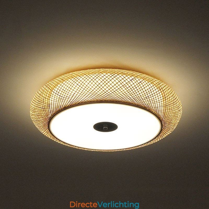 Moderne bamboe plafondverlichting in Chinese stijl