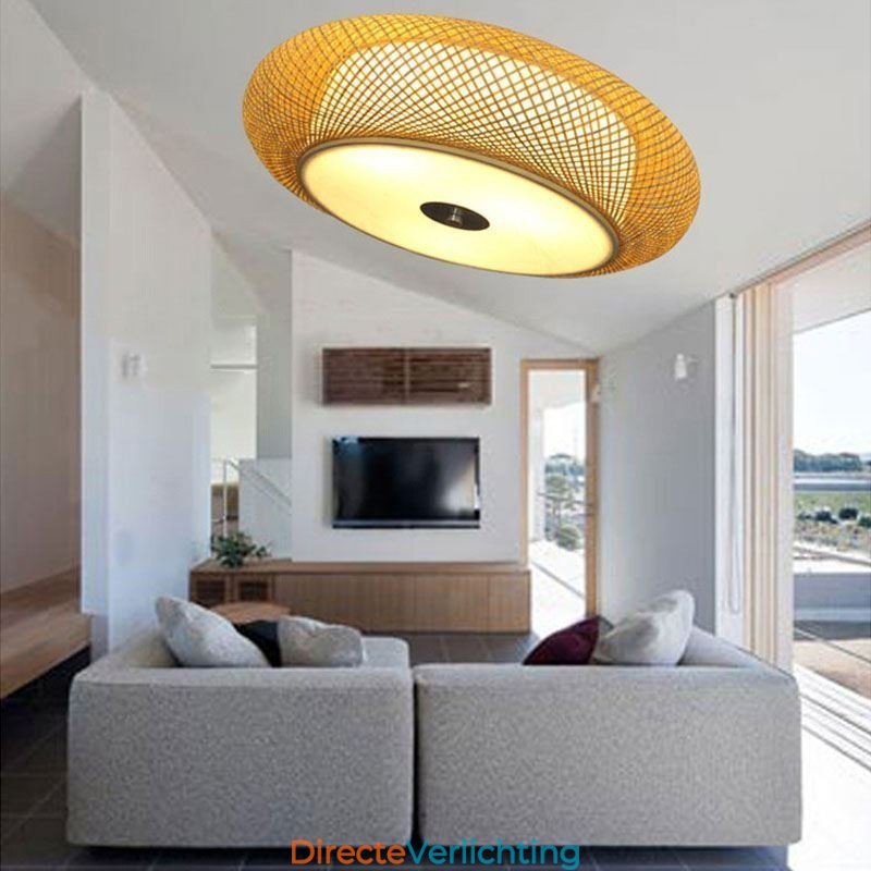 Moderne bamboe plafondverlichting in Chinese stijl