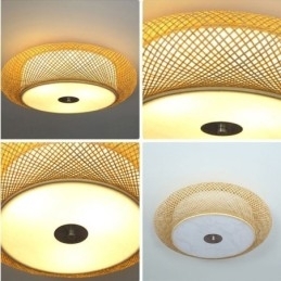 Moderne bamboe plafondverlichting in Chinese stijl