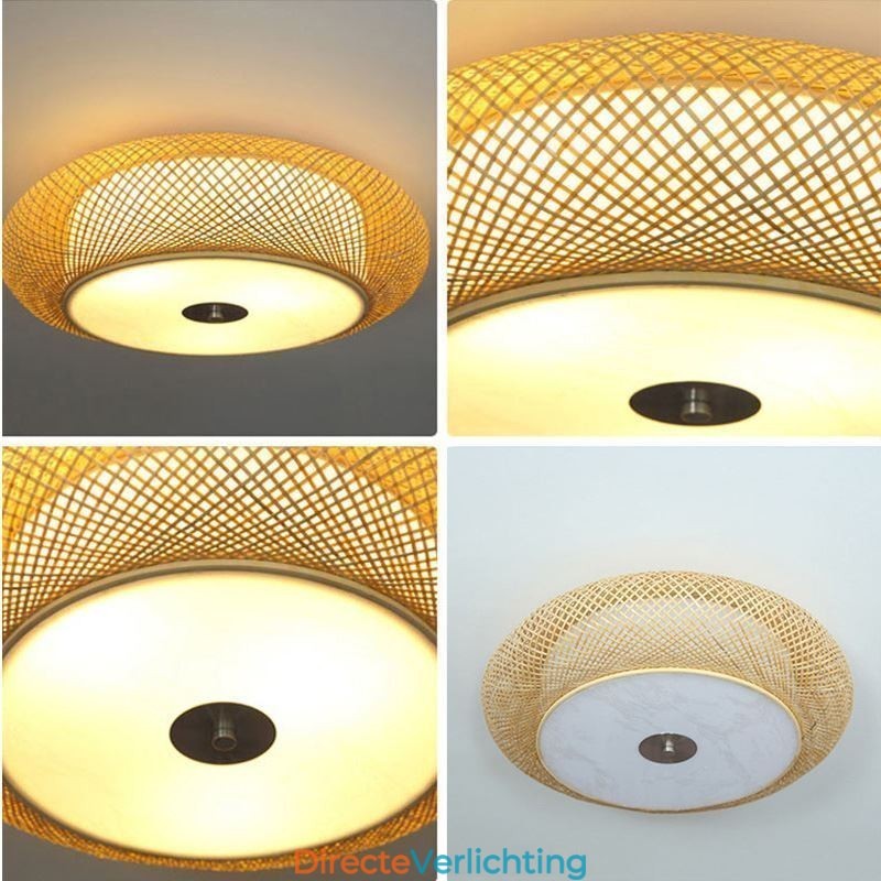 Moderne bamboe plafondverlichting in Chinese stijl