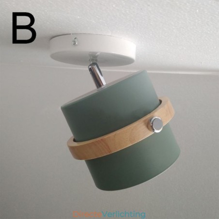 Ronde Macaron Spotlight Chromatische Plafondlamp (Enkele Lamp) Ronde Macaron Spotlight Chromatische Plafondlamp (Enkele Lamp)