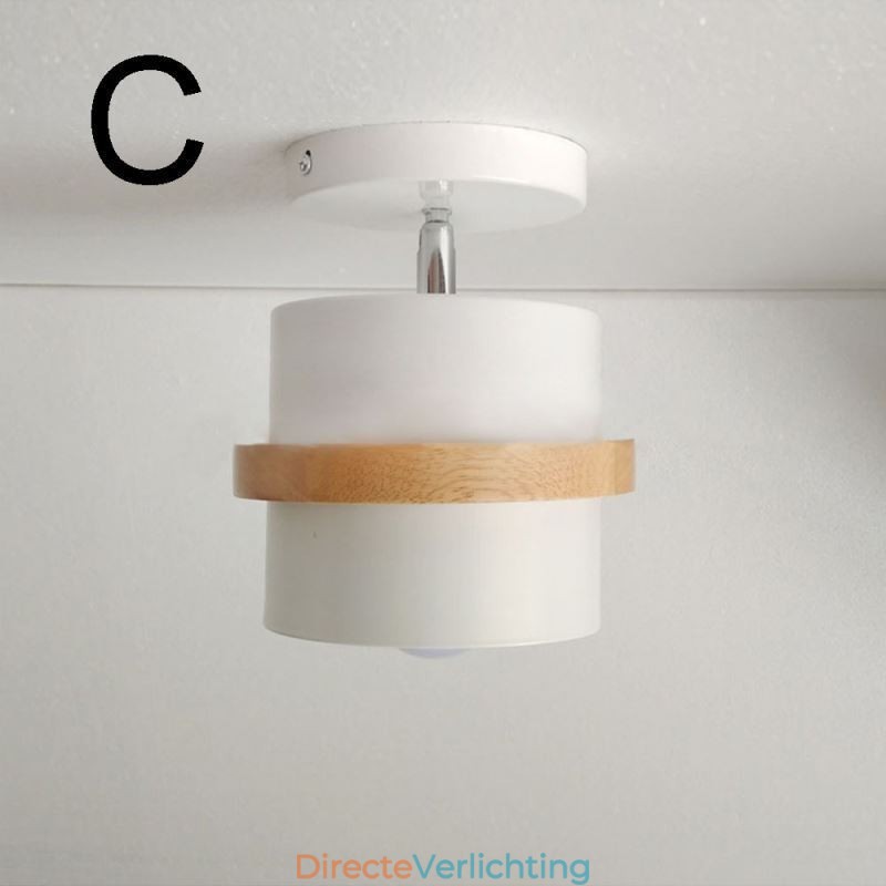 Ronde Macaron Spotlight Chromatische Plafondlamp (Enkele Lamp)