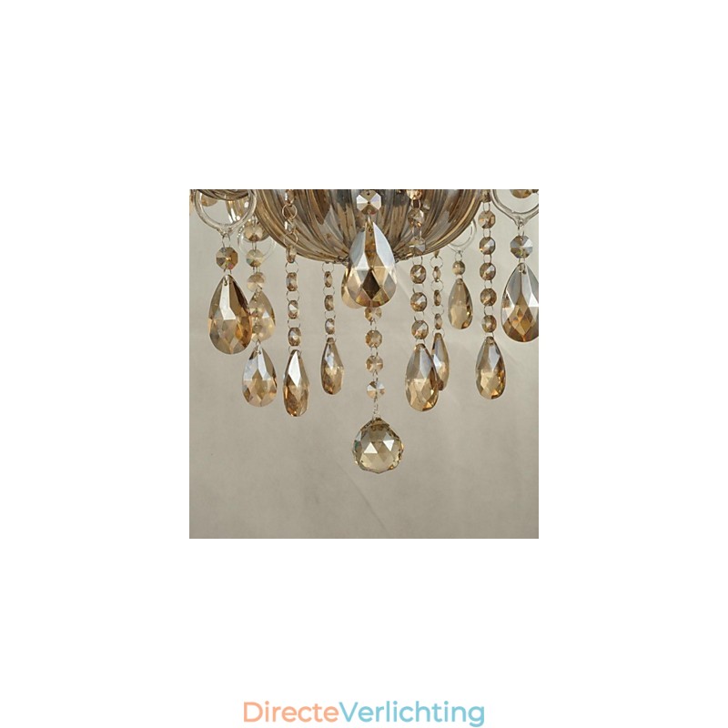 Moderne eigentijdse kristallen glazen kroonluchter