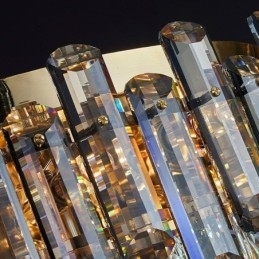 Kristallen inbouw eenvoudige moderne ronde plafondlamp eetkamerlamp