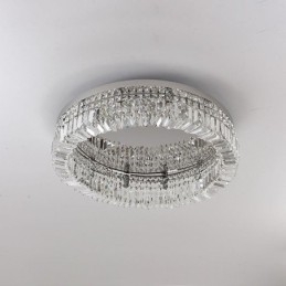 Moderne elegante plafondlamp, plafondlamp met kristallen