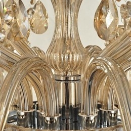 Moderne eigentijdse kristallen glazen kroonluchter