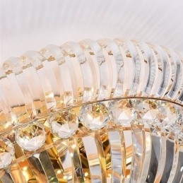 Moderne eenvoudige inbouw kristal ronde verlichting