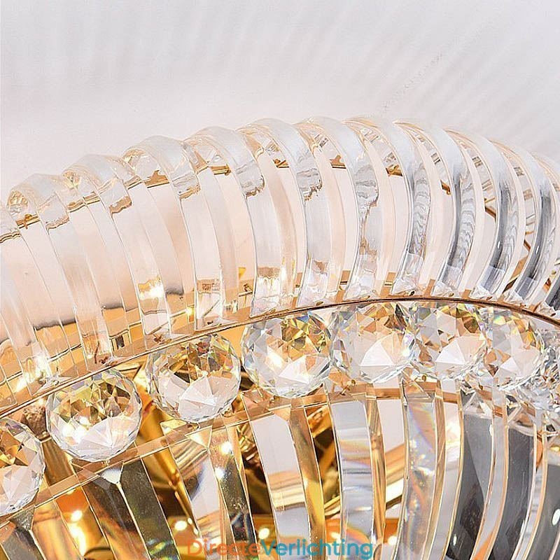 Moderne eenvoudige inbouw kristal ronde verlichting