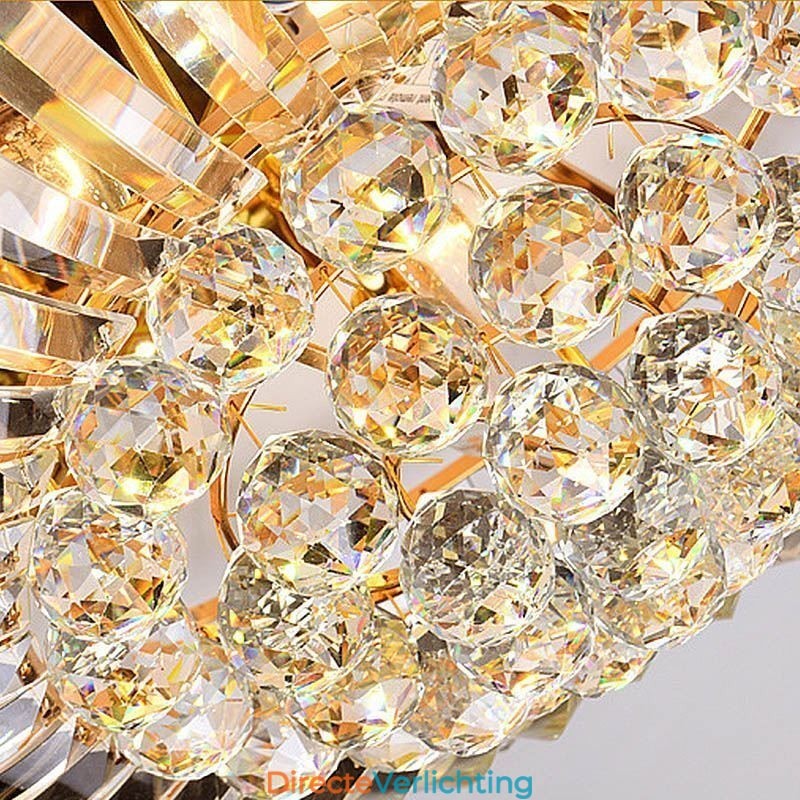 Moderne eenvoudige inbouw kristal ronde verlichting