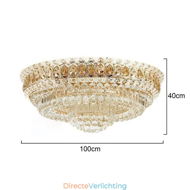Inbouw Kristal Moderne Eenvoudige Plafondlamp Creatieve Ronde verlichting