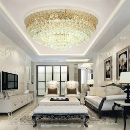 Inbouw Kristal Moderne Eenvoudige Plafondlamp Creatieve Ronde verlichting