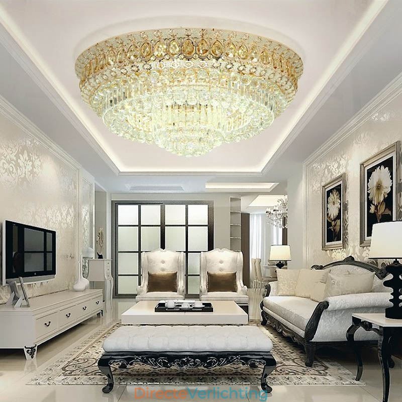 Inbouw Kristal Moderne Eenvoudige Plafondlamp Creatieve Ronde verlichting