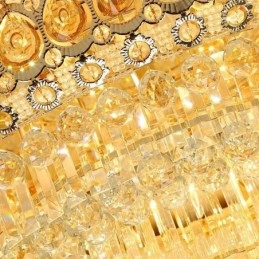 Inbouw Kristal Moderne Eenvoudige Plafondlamp Creatieve Ronde verlichting