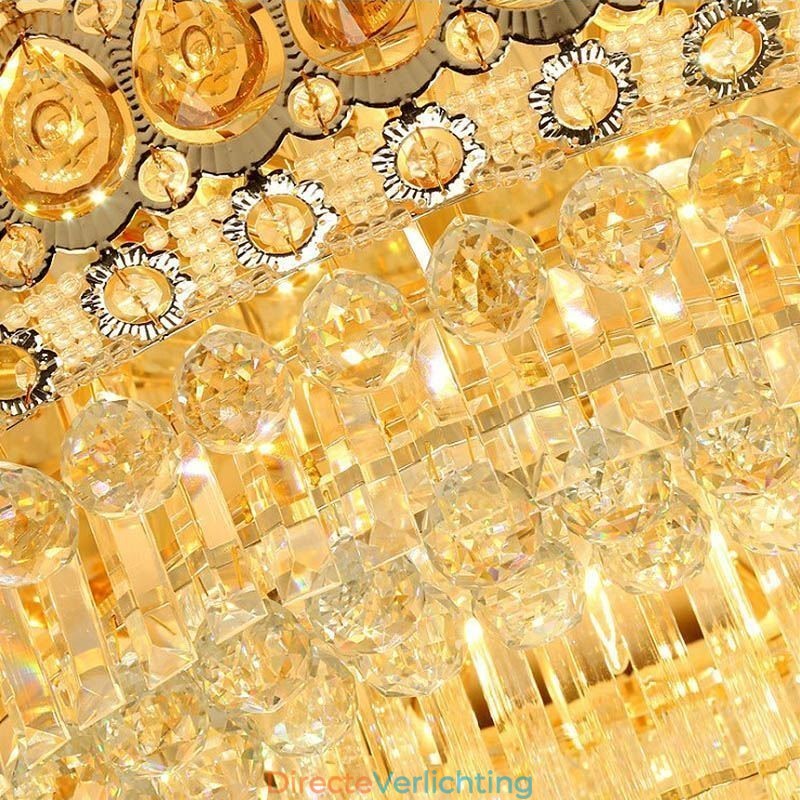 Inbouw Kristal Moderne Eenvoudige Plafondlamp Creatieve Ronde verlichting