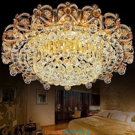 Europese plafondlamp met kristal voor inbouw Europese plafondlamp met kristal voor inbouw