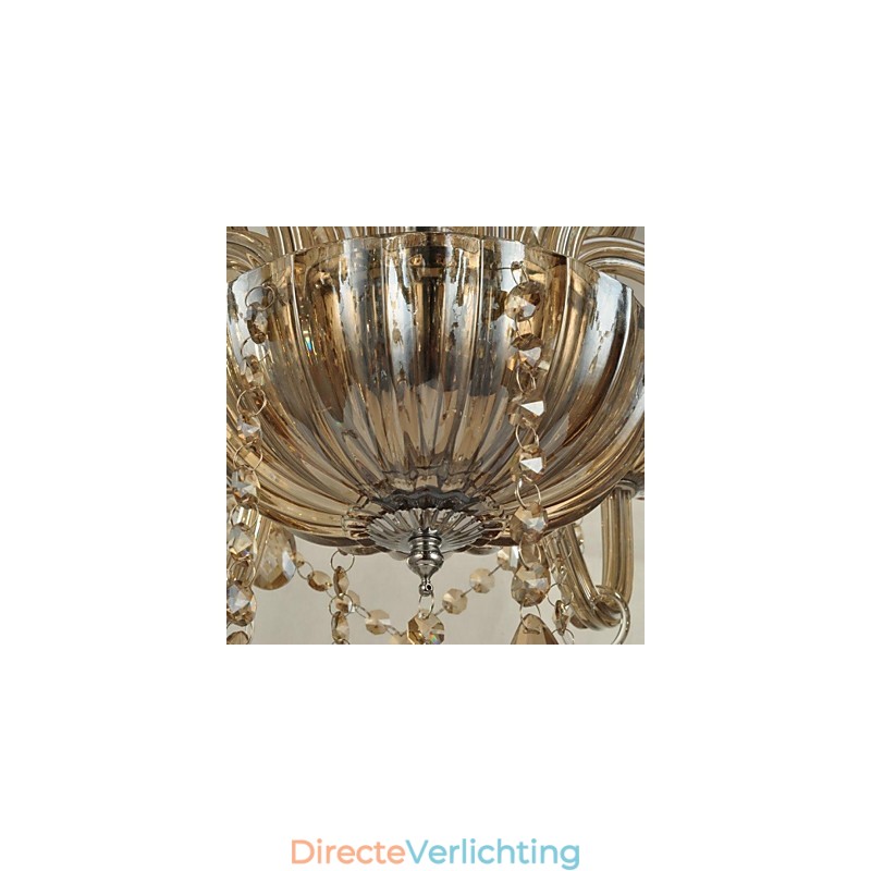Moderne eigentijdse kristallen glazen kroonluchter