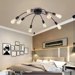 Plafond Spider Lamp Antiek Klassieke Inbouw Eetkamerlamp 8 10 Armen