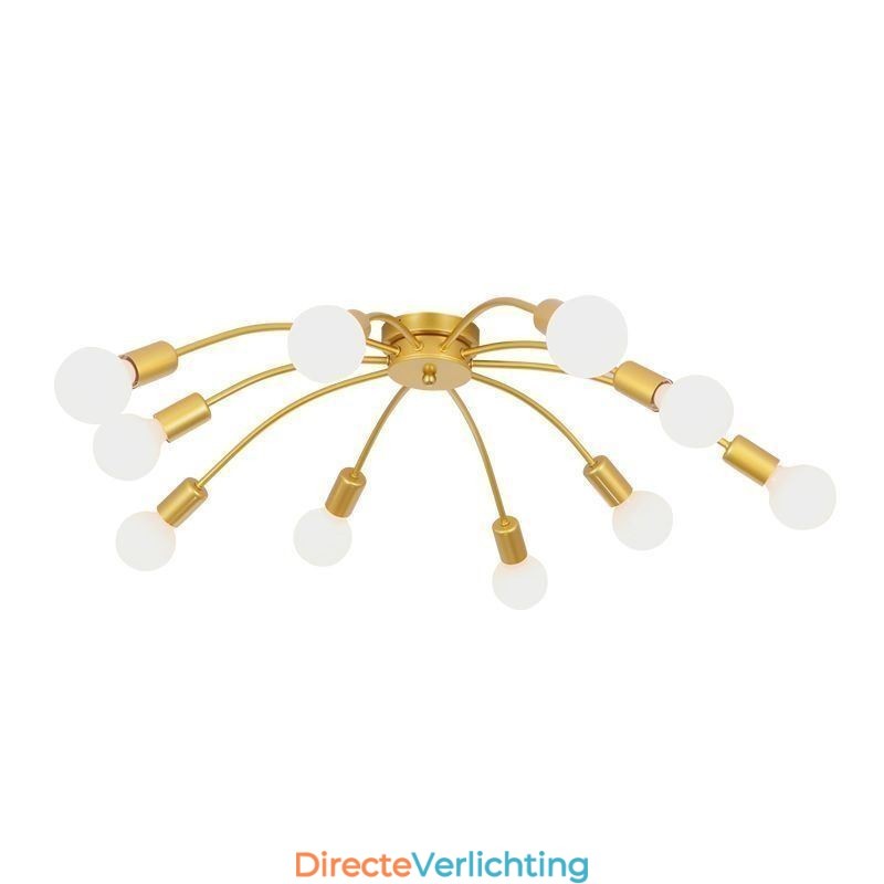 Plafond Spider Lamp Antiek Klassieke Inbouw Eetkamerlamp 8 10 Armen