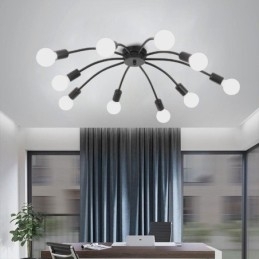 Plafond Spider Lamp Antiek Klassieke Inbouw Eetkamerlamp 8 10 Armen