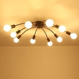 Plafond Spider Lamp Antiek Klassieke Inbouw Eetkamerlamp 8 10 Armen