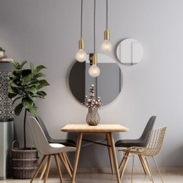 Nordic Brass 3 Hanglamp Cluster Licht Eiland Creatieve Minimalistische Verlichtingsarmatuur