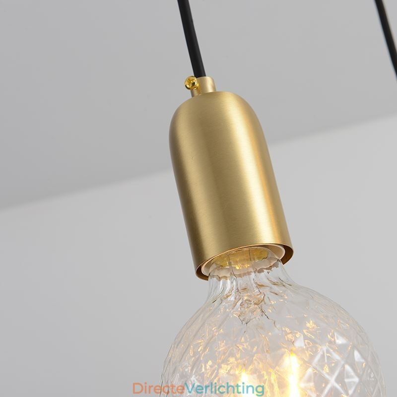 Nordic Brass 3 Hanglamp Cluster Licht Eiland Creatieve Minimalistische Verlichtingsarmatuur