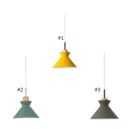 Nordic Macaron Island 3-lichts hanglamp, eenvoudig ijzer, Arti, drie lampen