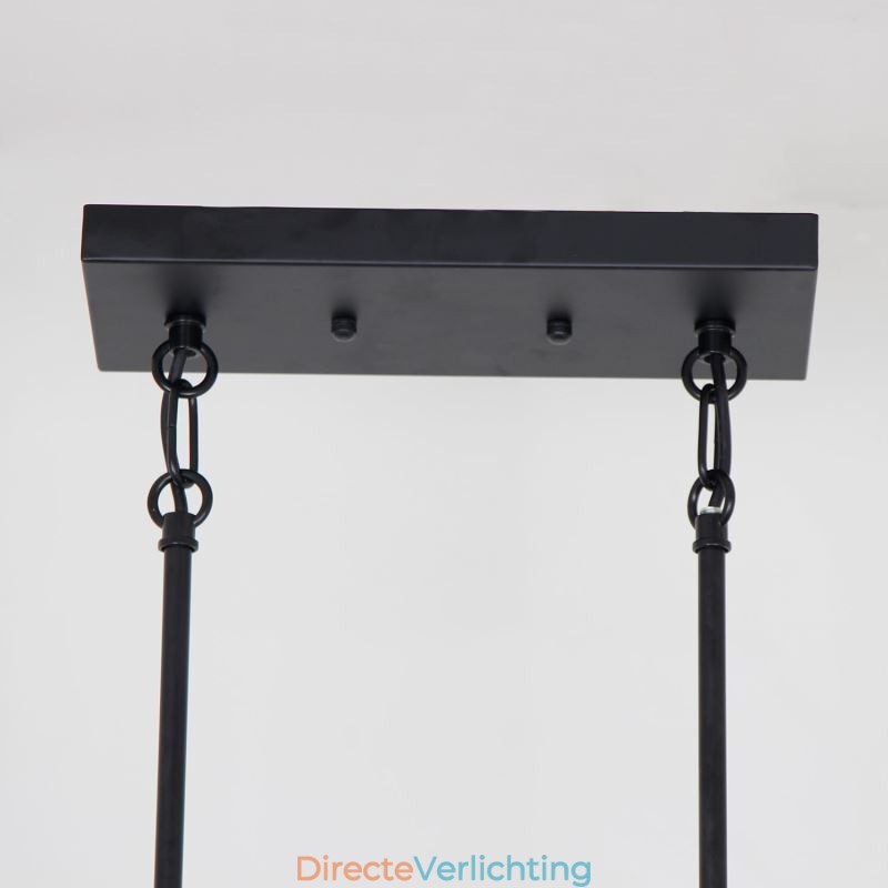 Industriële metalen hanglamp Trapeziumvormige plafondlamp